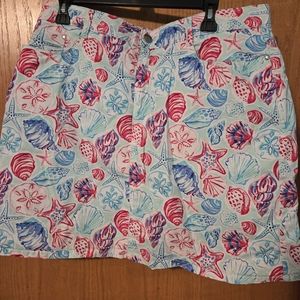 Floral skort